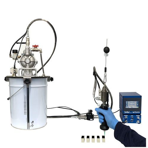 Sistema di riempimento per barattoli e vasetti - DAV TECH Srl - per olio / per prodotti appiccicosi / per colla epossidica