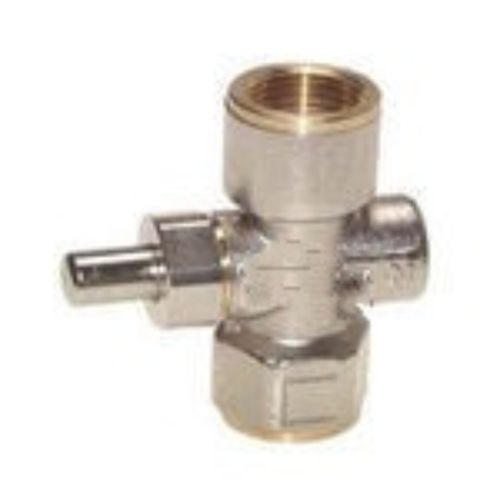 Valvola per gas - MXT-341MSPB series - MerxTrade BV - filettata / per manometro / in ottone nichelato
