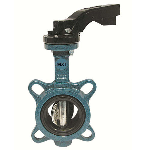 Valvola a farfalla - MXT-58111125 series - MerxTrade BV - a leva / per acqua di mare / wafer