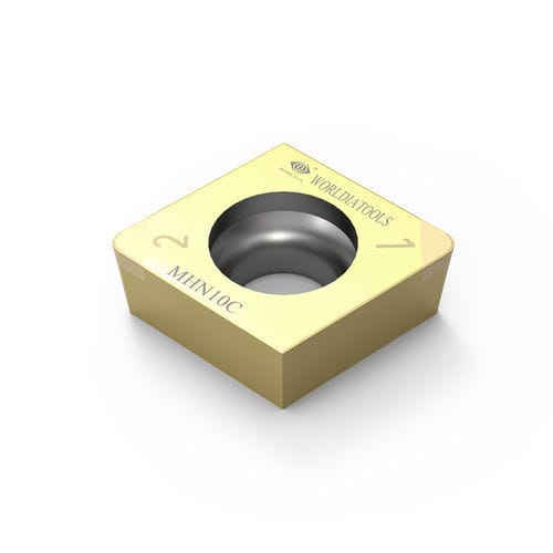 Inserto di taglio amovibile di tornitura - CCGW 060208 - Beijing Worldia Diamond Tools Co., Ltd - PCBN / per acciaio temprato / rivestito