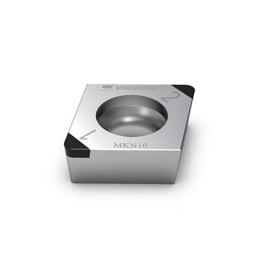 Inserto di taglio amovibile di tornitura - CCGW 09T302 - Beijing Worldia Diamond Tools Co., Ltd - PCBN / per ghisa