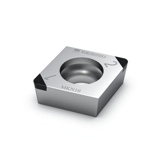 Inserto di taglio amovibile di tornitura - CCGW 09T304 - Beijing Worldia Diamond Tools Co., Ltd - PCBN / per ghisa