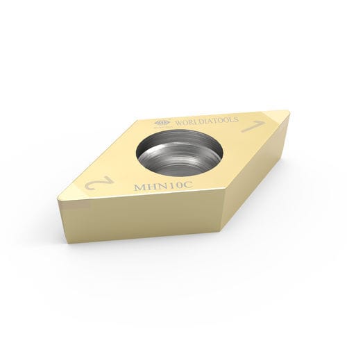 Inserto di taglio amovibile di tornitura - Beijing Worldia Diamond Tools Co., Ltd - CBN / per acciaio temprato / rivestito