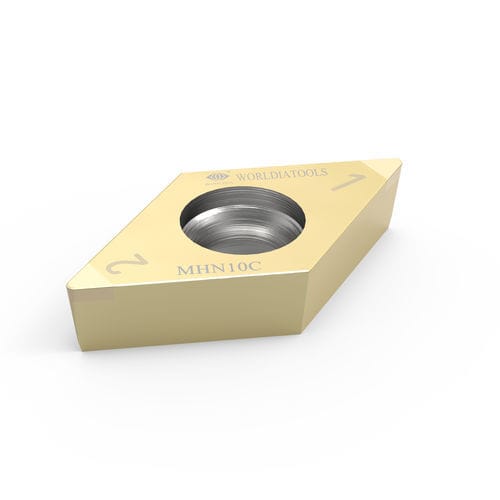 Inserto di taglio amovibile di tornitura - DCGW 11T308 - Beijing Worldia Diamond Tools Co., Ltd - CBN / per acciaio temprato / rivestito