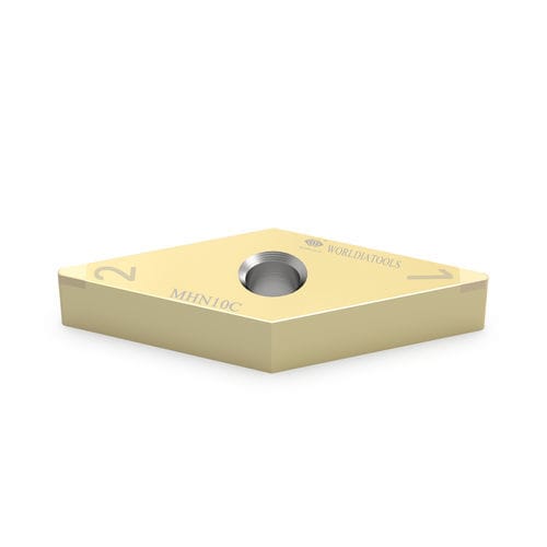 Inserto di taglio amovibile di tornitura - VNGA 160402 - Beijing Worldia Diamond Tools Co., Ltd - CBN / per acciaio temprato / rivestito