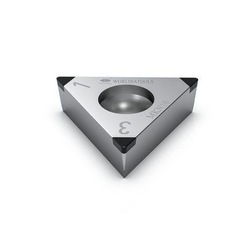 Inserto di taglio amovibile di tornitura - TCGW 110308 - Beijing Worldia Diamond Tools Co., Ltd - CBN / per ghisa