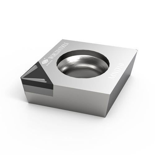 Inserto di taglio amovibile di tornitura - C-CCGW 060202 - Beijing Worldia Diamond Tools Co., Ltd - in PCD / per materiale non ferroso / con rompitruciolo