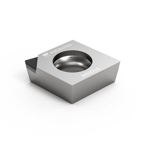 Inserto di taglio amovibile di tornitura - CCGT 060204 - Beijing Worldia Diamond Tools Co., Ltd - in PCD / per materiale non ferroso