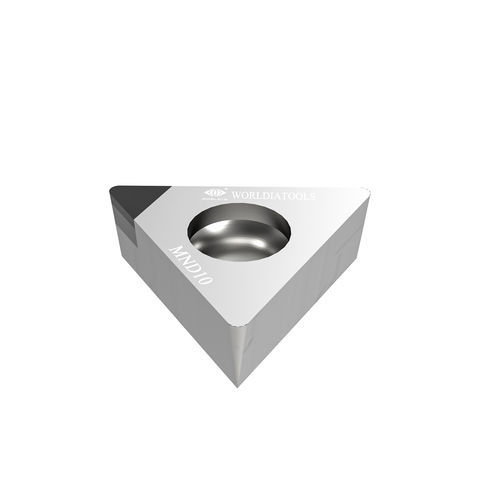 Inserto di taglio amovibile di tornitura - TCGW 16T308 - Beijing Worldia Diamond Tools Co., Ltd - in PCD / per materiale non ferroso