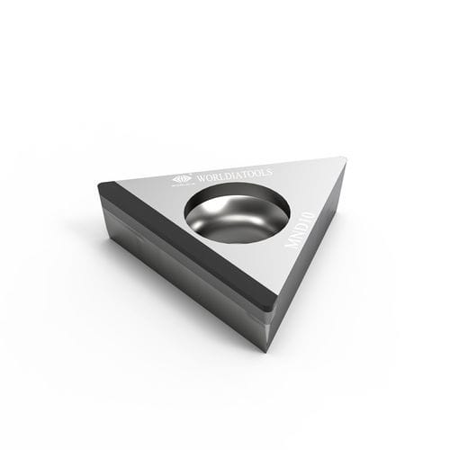 Inserto di taglio amovibile di tornitura - L-TCGW 16T308 - Beijing Worldia Diamond Tools Co., Ltd - in PCD / per materiale non ferroso
