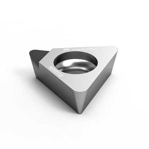 Inserto di taglio amovibile di tornitura - TPGT 160404 - Beijing Worldia Diamond Tools Co., Ltd - in PCD / per materiale non ferroso