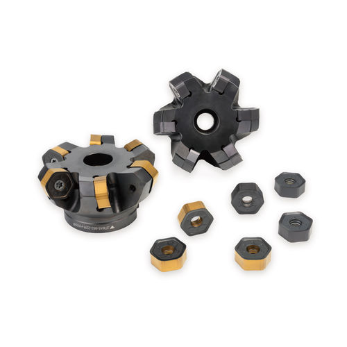 Fresa a inserti - HNMU/HNGU Series - Beijing Worldia Diamond Tools Co., Ltd - a spianare