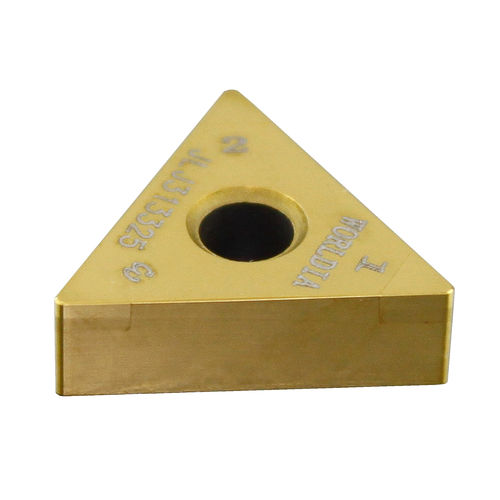 Inserto di taglio amovibile di tornitura - Beijing Worldia Diamond Tools Co., Ltd - per lavorazione / PCBN / per acciaio temprato