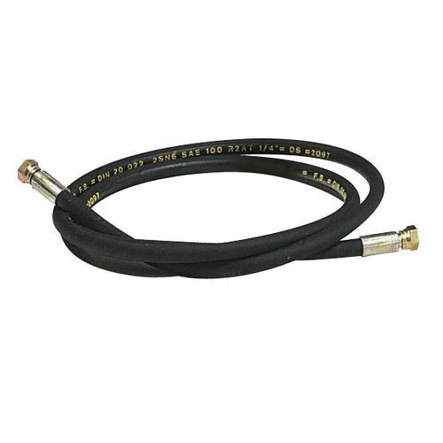 Tubo flessibile per grassi - 81025 - Ompi Srl - in gomma sintetica / in acciaio / ad alta pressione