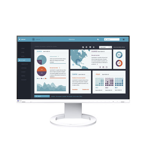 Monitor LCD - EV2490 series - EIZO NANAO - LCD / con retroilluminazione a LED / di rete