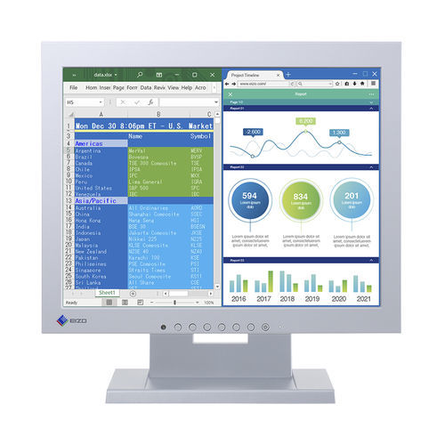 Monitor LCD - S1504 series - EIZO NANAO - con retroilluminazione a LED / digitale / 15"