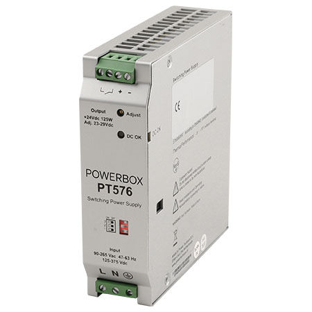Alimentatore elettrico su guida DIN - PT576 series - Powerbox - DC/DC / AC/DC / ad uscita semplice