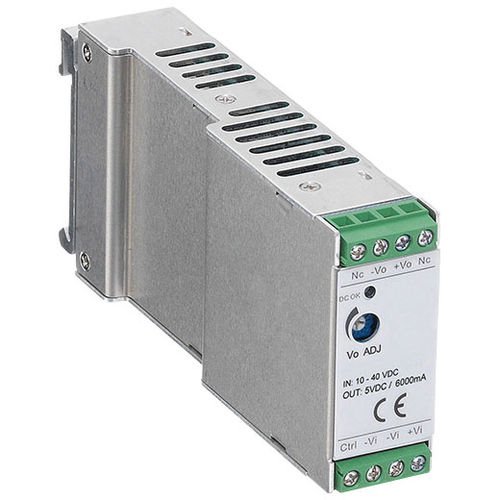 Convertitore DC/DC riduttore - DENA60 series - Powerbox - su guida DIN / industriale / ad uscita semplice