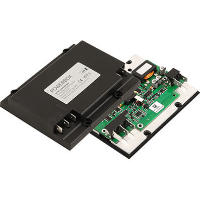 Convertitore DC/DC range di tensione di ingresso 2:1 - ENA200 series - Powerbox - ad alta densità di potenza / con montaggio su telaio / per settore automotive