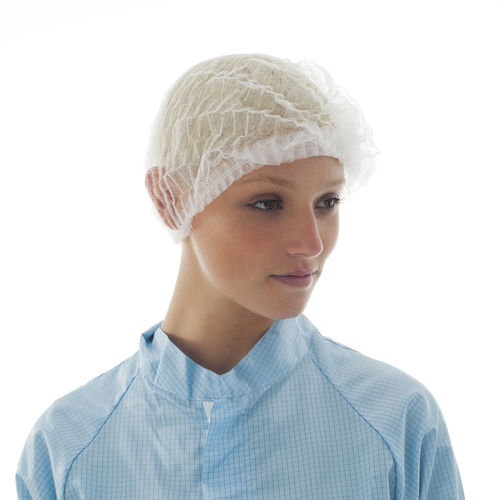 Cuffia usa e getta per camera bianca - BBC series - BioClean - per donna