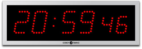 Orologio digitale - LEDI® REVERSO 10.S - GORGY TIMING - LED / da interno / sincronizzato