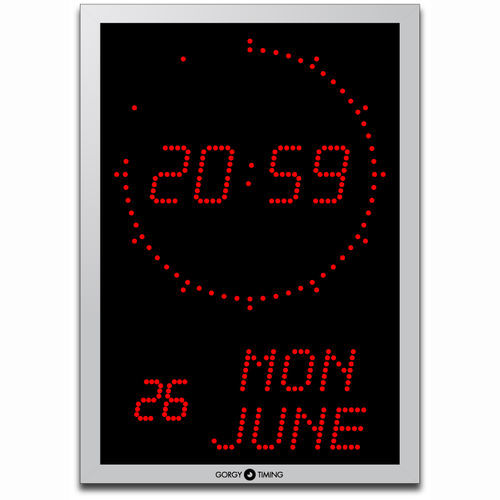 Orologio digitale - LEDICA® ALPHA 7.60.M.S - GORGY TIMING - LED / da interno / sincronizzato