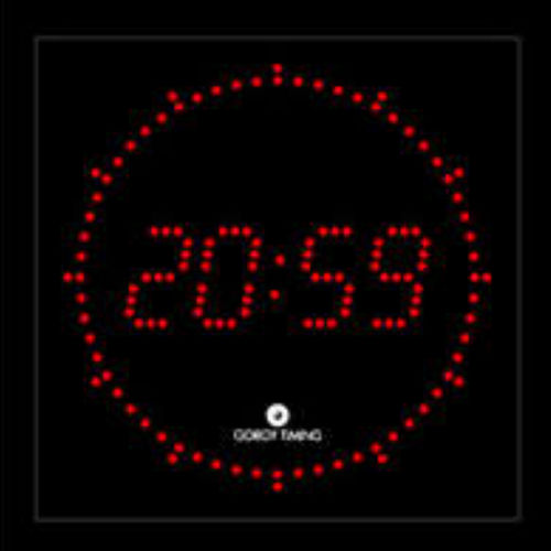 Orologio digitale - LEDI® 1/60 - GORGY TIMING - LED / sincronizzato / da parete