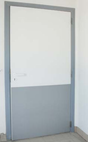 Porta in acciaio inossidabile - DAGARD - in alluminio / in PVC / per interno
