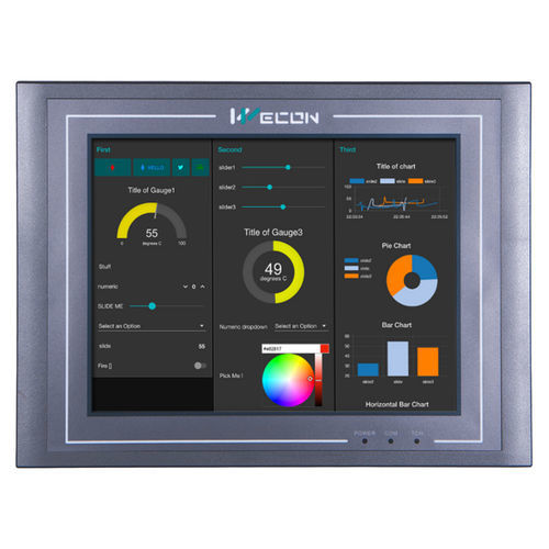 HMI con touch screen - PI8104 series - Wecon Technology Co.Ltd - embedded / 800 x 600 / ARM Cortex-A8