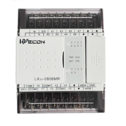 PLC box - LX3V 0806M - Wecon Technology Co.Ltd - con I/O integrati / RS485 / RS422
