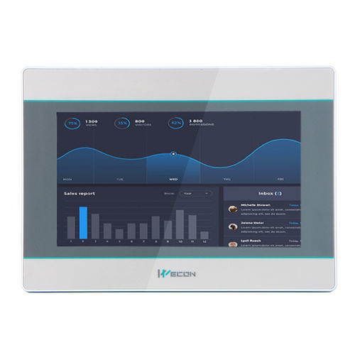 HMI con touch screen - PI3070i - Wecon Technology Co.Ltd - ad incastro / 800 x 480 / ARM® Cortex™ A7 Quad Core