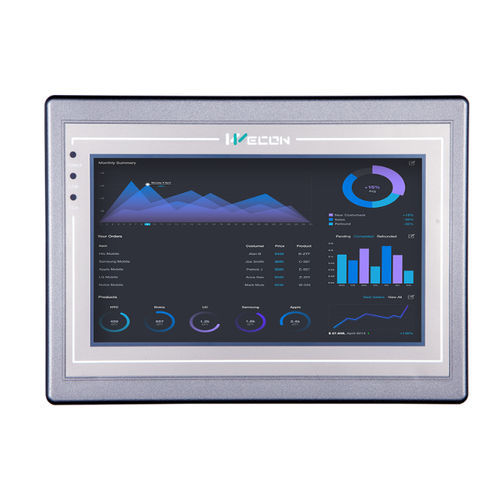 HMI con touch screen - PI3102i-2S  - Wecon Technology Co.Ltd - ad incastro / 1024 x 600 / con retroilluminazione a LED