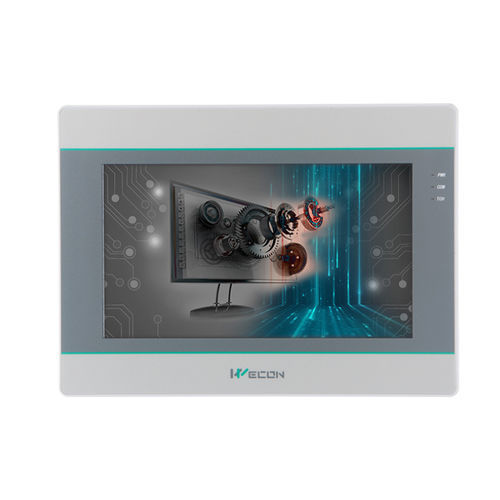 HMI con touch screen - PI8070ig  - Wecon Technology Co.Ltd - ad incastro / 800 x 480 / con retroilluminazione a LED
