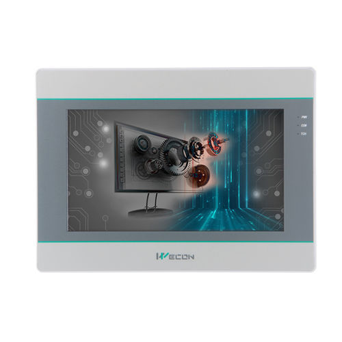 HMI con touch screen - PI8102ig  - Wecon Technology Co.Ltd - ad incastro / 1024 x 600 / con retroilluminazione a LED