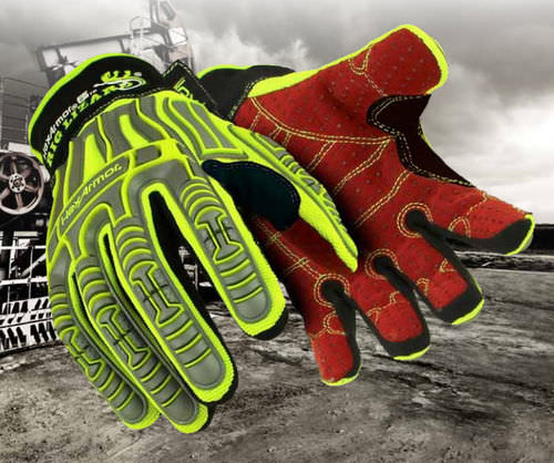 Guanti per movimentazione - Rig Lizard® 2028 - HexArmor - antivibrazioni / resistente all'olio