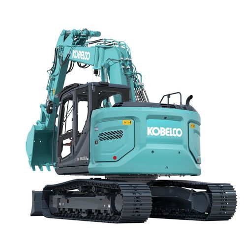 Escavatore intermedio - SK140SRLC-7 Side Drain - Kobelco Cranes Co., Ltd. - cingolato / diesel / per cantiere di costruzione