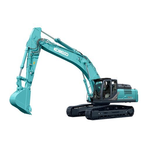 Escavatore intermedio - SK350(N)LC-11E - Kobelco Cranes Co., Ltd. - cingolato / diesel / per cantiere di costruzione