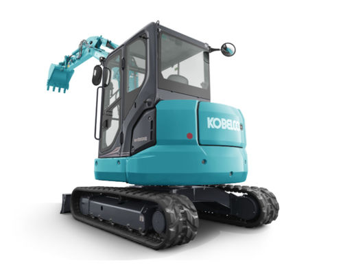 Miniescavatore - SK58SRX-7E - Kobelco Cranes Co., Ltd. - intermedio / cingolato / diesel