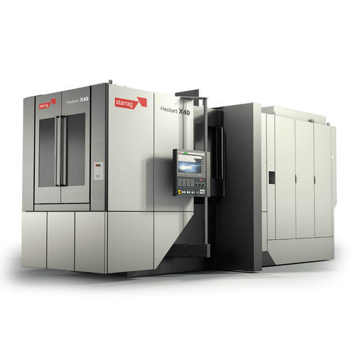 Centro di lavoro CNC 5 assi - Heckert X series - Starrag - orizzontale / HSK A-63 / HSK-A 100