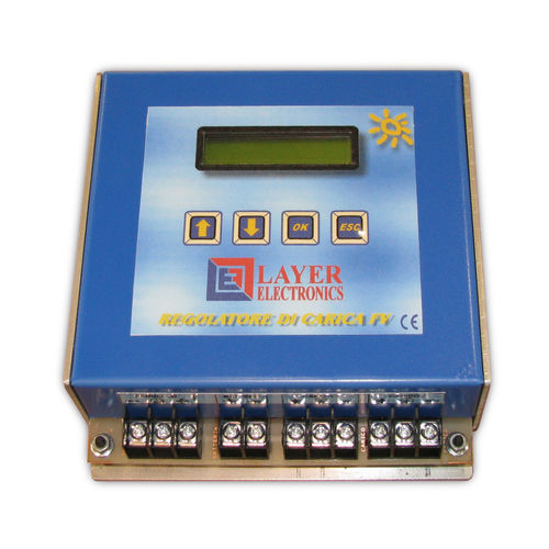 Regolatore di carica per batteria - Layer Electronics s.r.l. - per applicazioni fotovoltaiche / con registratore di dati / RS-232