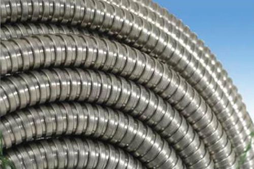 Tubo flessibile per acqua - TECHNI GL 96  - TECHNIFLEX HOSE INDUSTRY - in acciaio galvanizzato / di mandata / per aspirazione di fumo