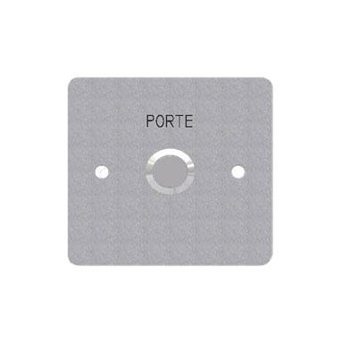 Pulsante tattile - FD-500-250 - FDI MATELEC - in acciaio inossidabile / luminoso a LED / per rilevamento di apertura di porta e finestra