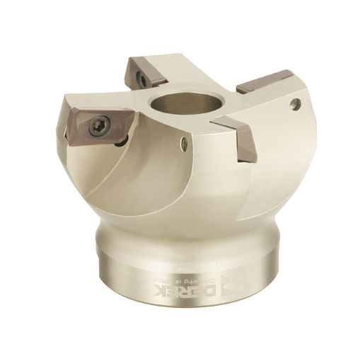 Fresa a spianare - PE series - Ningbo Derek Tools Co., Ltd - a riccio / carburo solido / a inserti