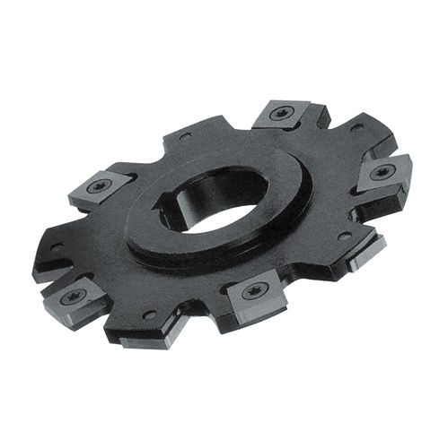 Fresa tre taglie - SDC series - Ningbo Derek Tools Co., Ltd - ad inserti amovibili / per scanalare