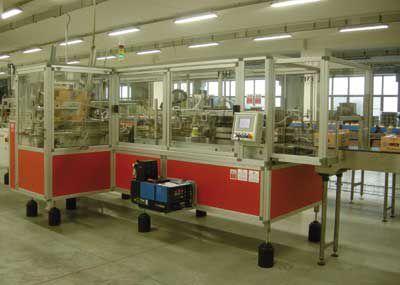 Linea di imballaggio per l'industria agroalimentare - ClientRIGHETTI - FMT - per prodotti alimentari / automatica