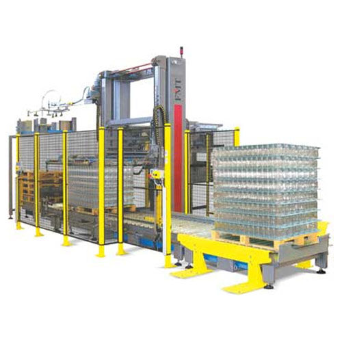 Pallettizzatore dal basso - GEMINI - FMT - per bottiglie / di casse / automatico