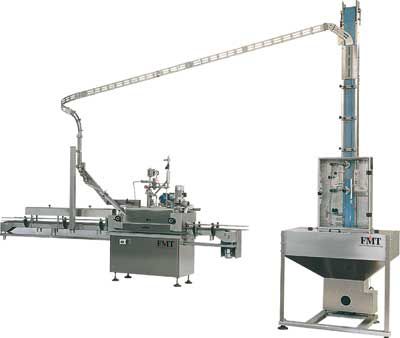 Alimentatore verticale - AV600 - FMT - per incapsulatrice / per tappi / automatico