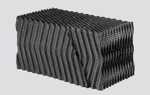 Blocco di riempimento in plastica - PLASdek® - Brentwood Europe GmbH - per torre di raffreddamento