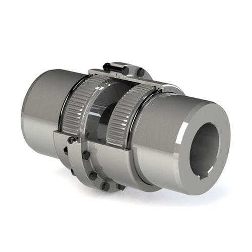Giunto a ingranaggi - GDM1-10 - ZHENJIANG SUODA COUPLING CO.,LTD. - a tenuta torica / coppiglia e manicotto