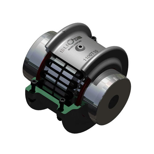 Giunto flessibile - 1020-1260 T10 - ZHENJIANG SUODA COUPLING CO.,LTD. - a griglia / coppiglia e manicotto